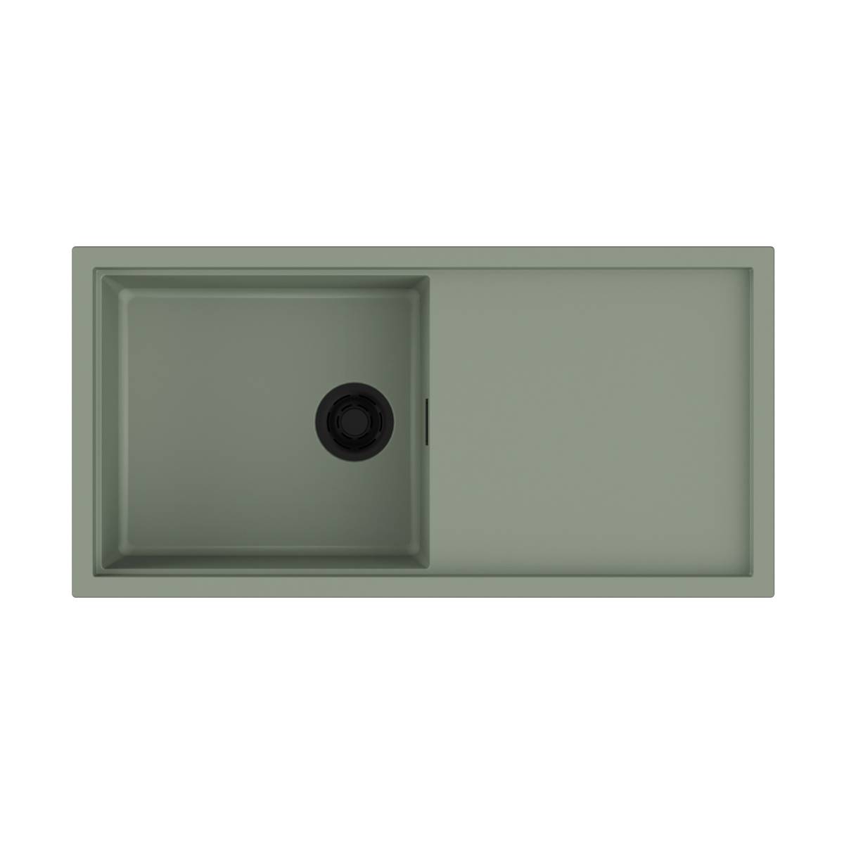 Кухонная мойка Omoikiri Sintesi 100-WG Artceramic 100x50 см wind green 4997128