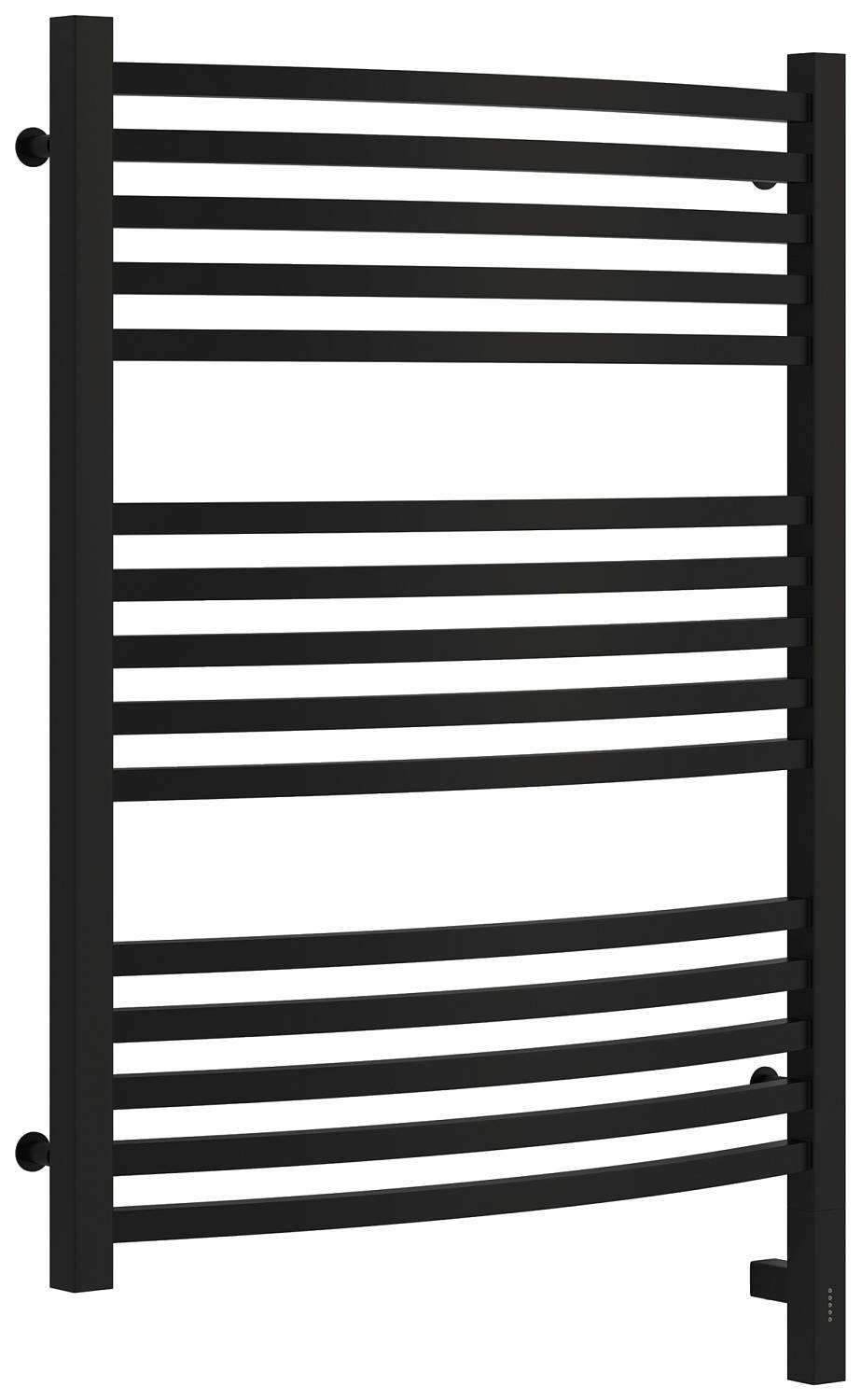 Полотенцесушитель электрический Сунержа Аркус 3.0 630x920 мм правое подключение матовый черный 31-5705-8060
