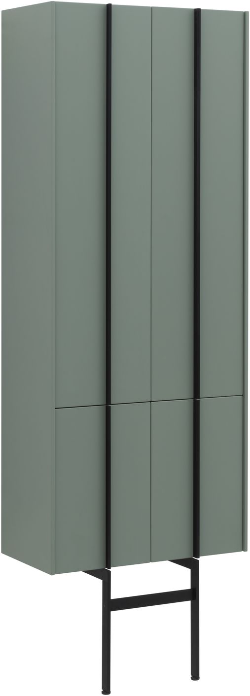 Шкаф-пенал подвесной Allen Brau Reality 60x31x148 см с 2 ножками олива матовый 1.32003.CGM