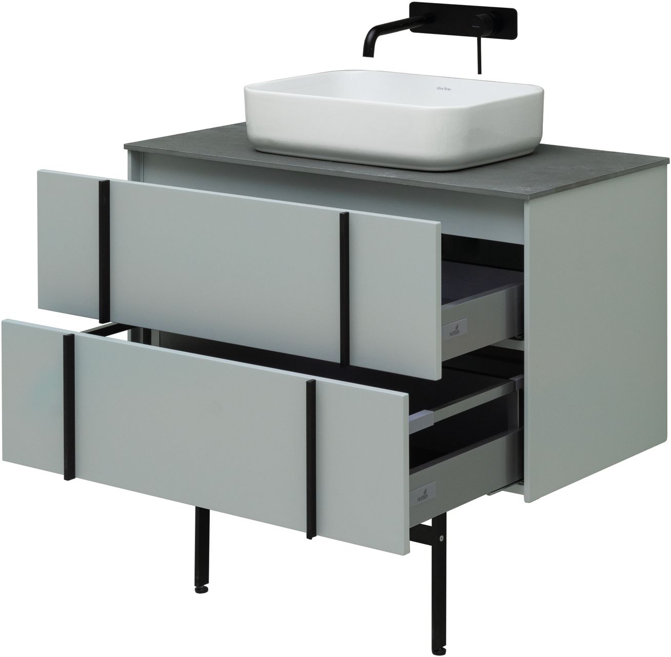 Тумба под раковину Allen Brau Reality 90x46.2x50 см папирус 1.32006.PWM