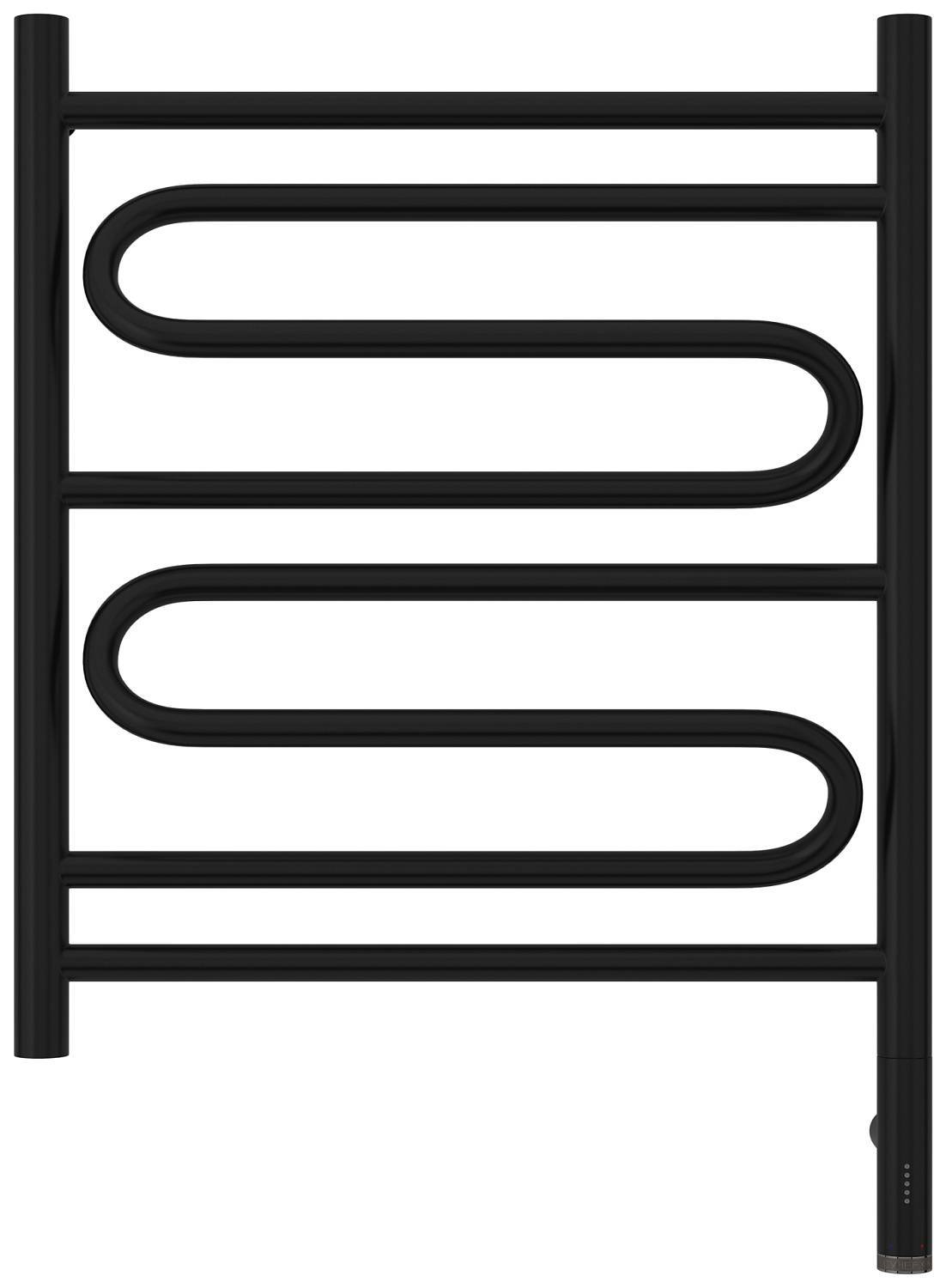Полотенцесушитель электрический Сунержа Элегия 3.0 532x724 мм правый матовый черный 31-5819-6050