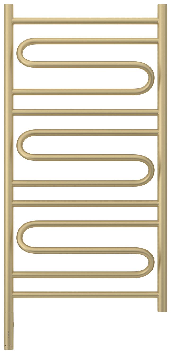 Полотенцесушитель электрический Сунержа Элегия 3.0 532x1124 мм левый матовая шампань 022-5818-1050