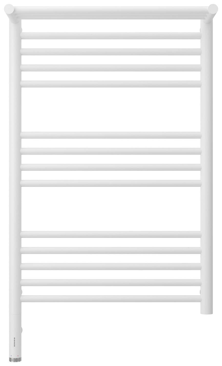 Полотенцесушитель электрический Сунержа Богема 3.0 с 1 полкой 532x924 мм левый матовый белый 30-5806-8050