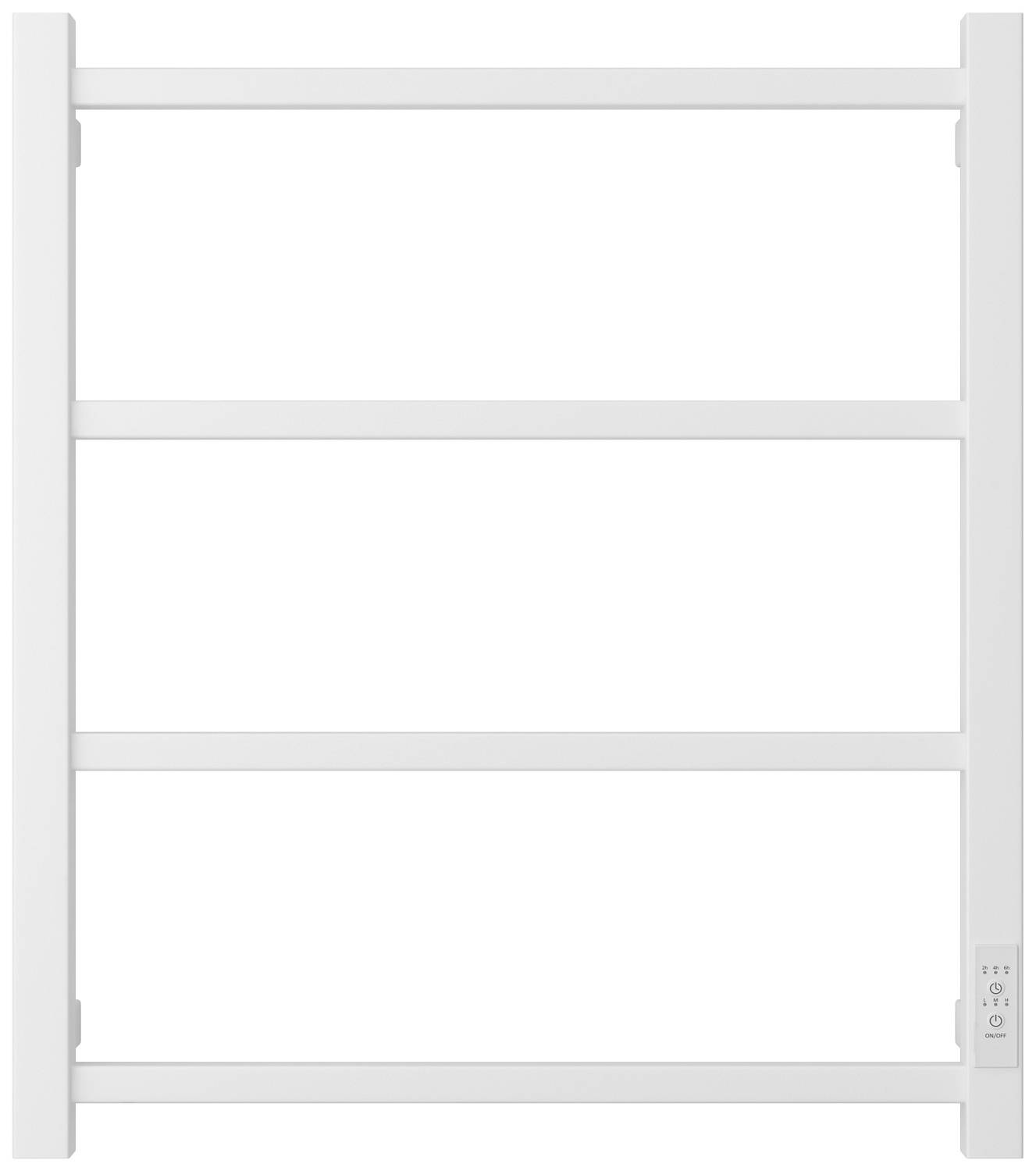 Полотенцесушитель электрический Стилье Формат 26 53x60 см левый белый матовый 30526-6050