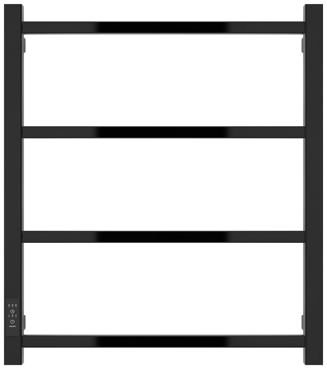 Полотенцесушитель электрический Стилье Формат 26 53x60 см правый черный 17527-6050