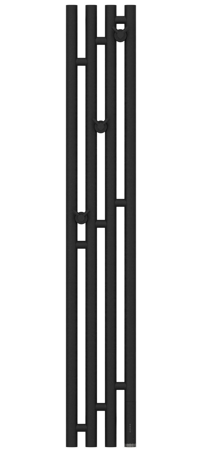 Полотенцесушитель электрический Сунержа Кантата 3.0 191x1200 мм правый темный титан муар 15-5847-1216