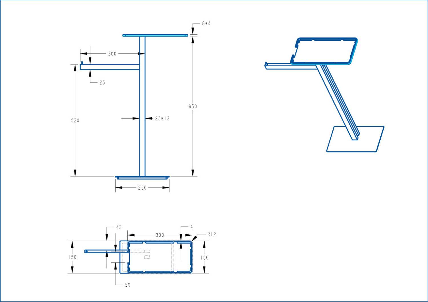 Стойка напольная с полкой и полотенцедержателем Boheme Venturo золото матовое 10952-MG