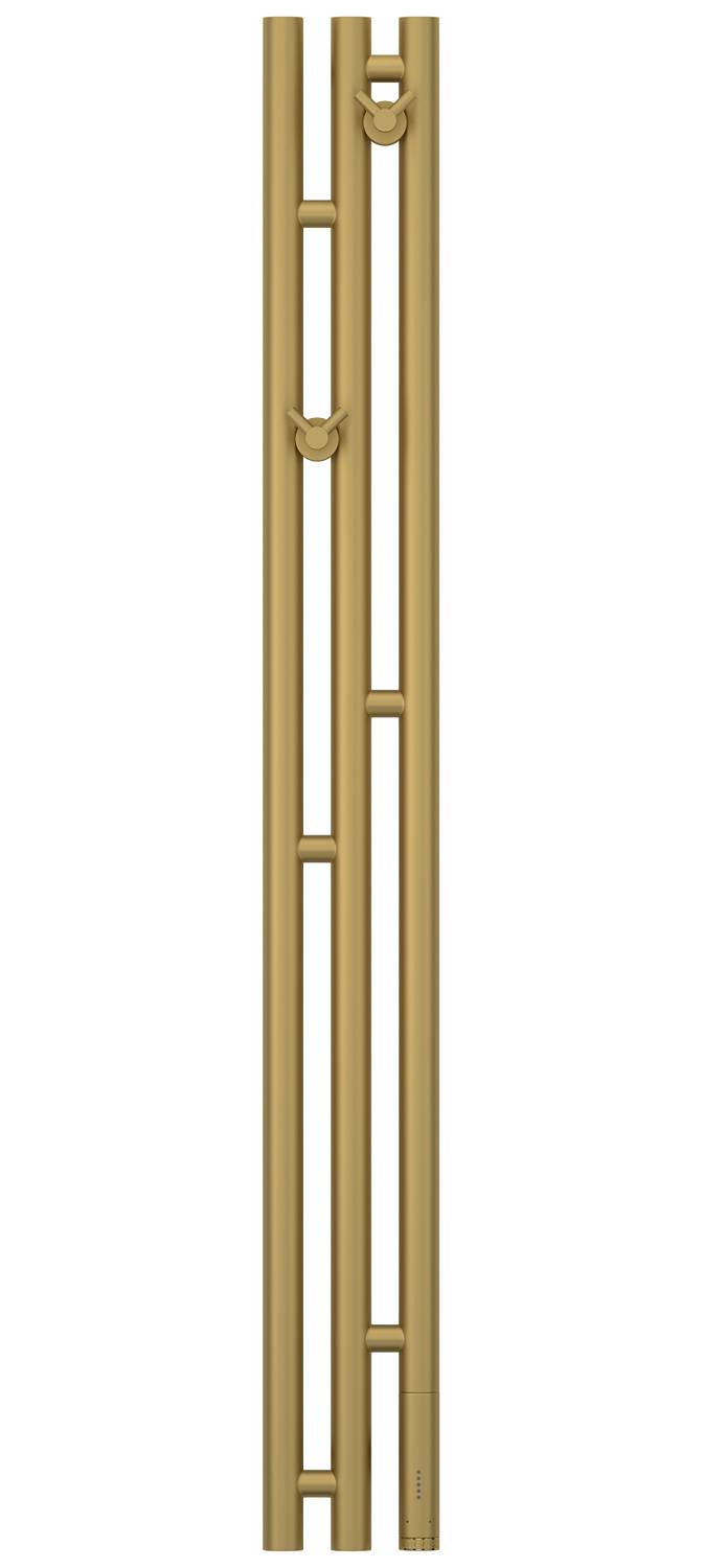 Полотенцесушитель электрический Сунержа Терция 3.0 138x1200 мм правый матовое золото 032-5845-1211