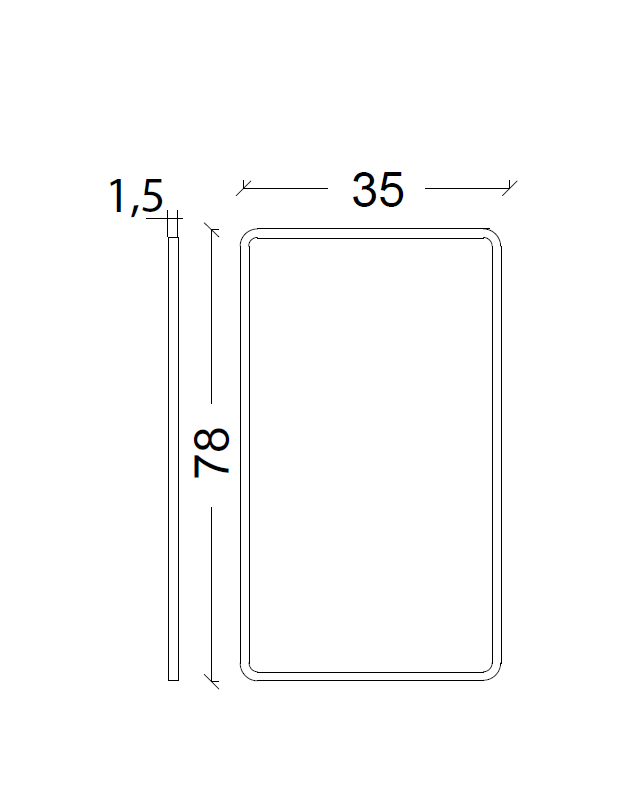 Ножки для тумбы Armadi Art Vallessi 2 шт белый 839-W-60