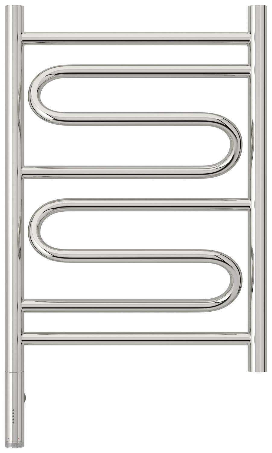 Полотенцесушитель электрический Сунержа Элегия 3.0 432x724 мм левый без покрытия 00-5818-6040