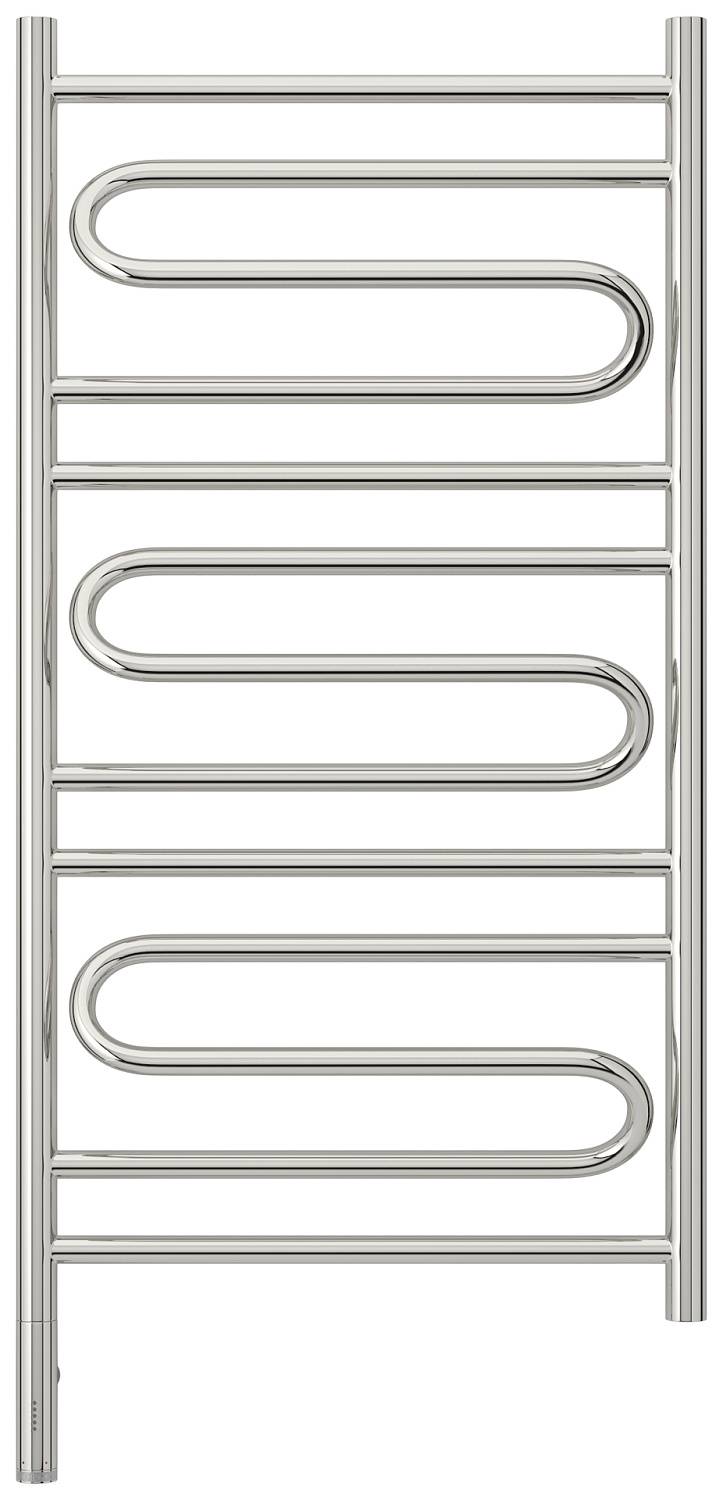 Полотенцесушитель электрический Сунержа Элегия 3.0 532x1124 мм левый без покрытия 00-5818-1050