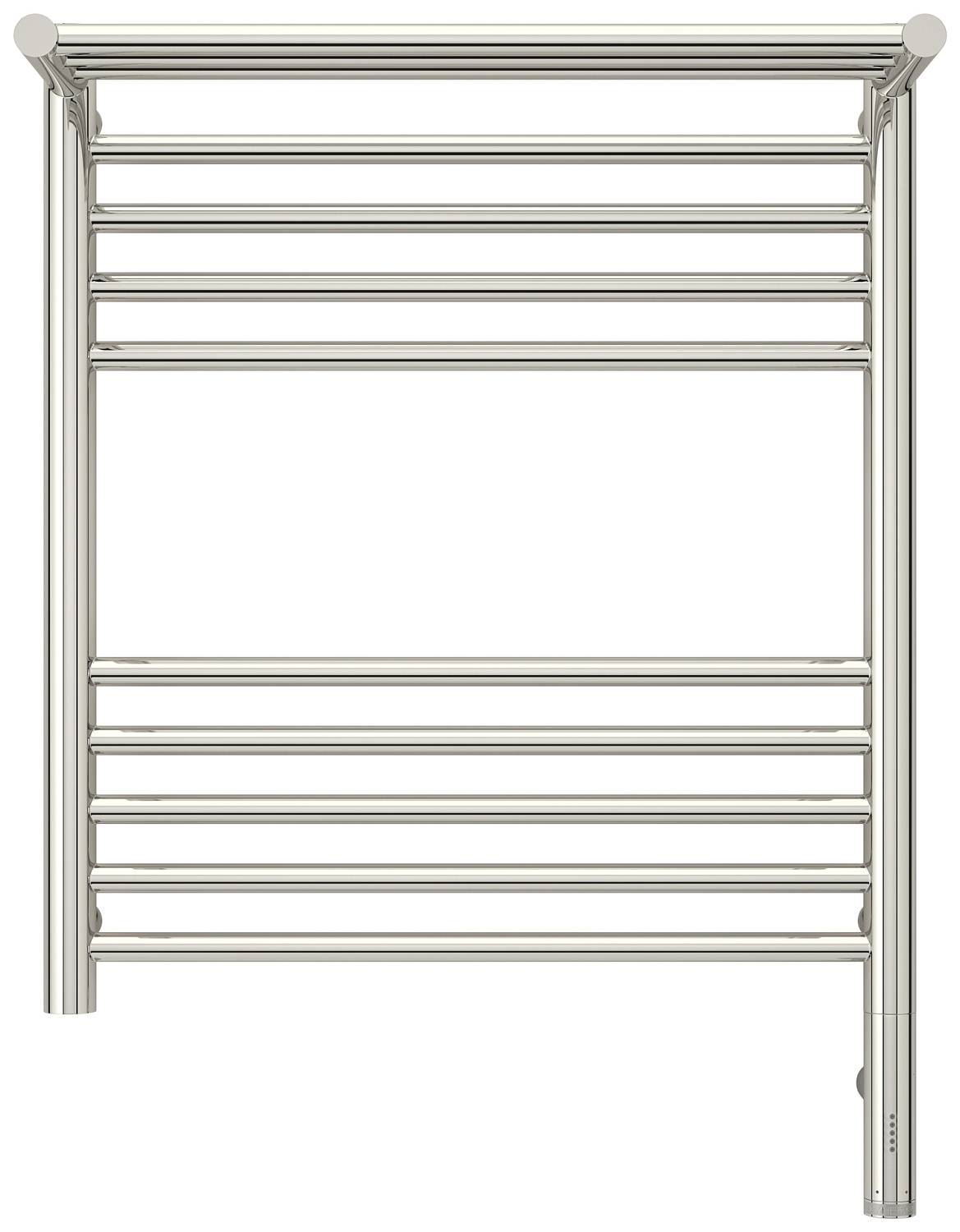 Полотенцесушитель электрический Сунержа Богема 3.0 с 1 полкой 532x724 мм правый без покрытия 00-5807-6050