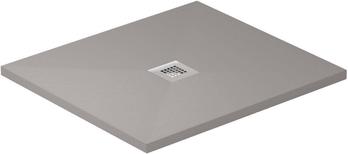 Душевой поддон Allen Brau Priority 90x90x3 см серый 8.31002-PGM