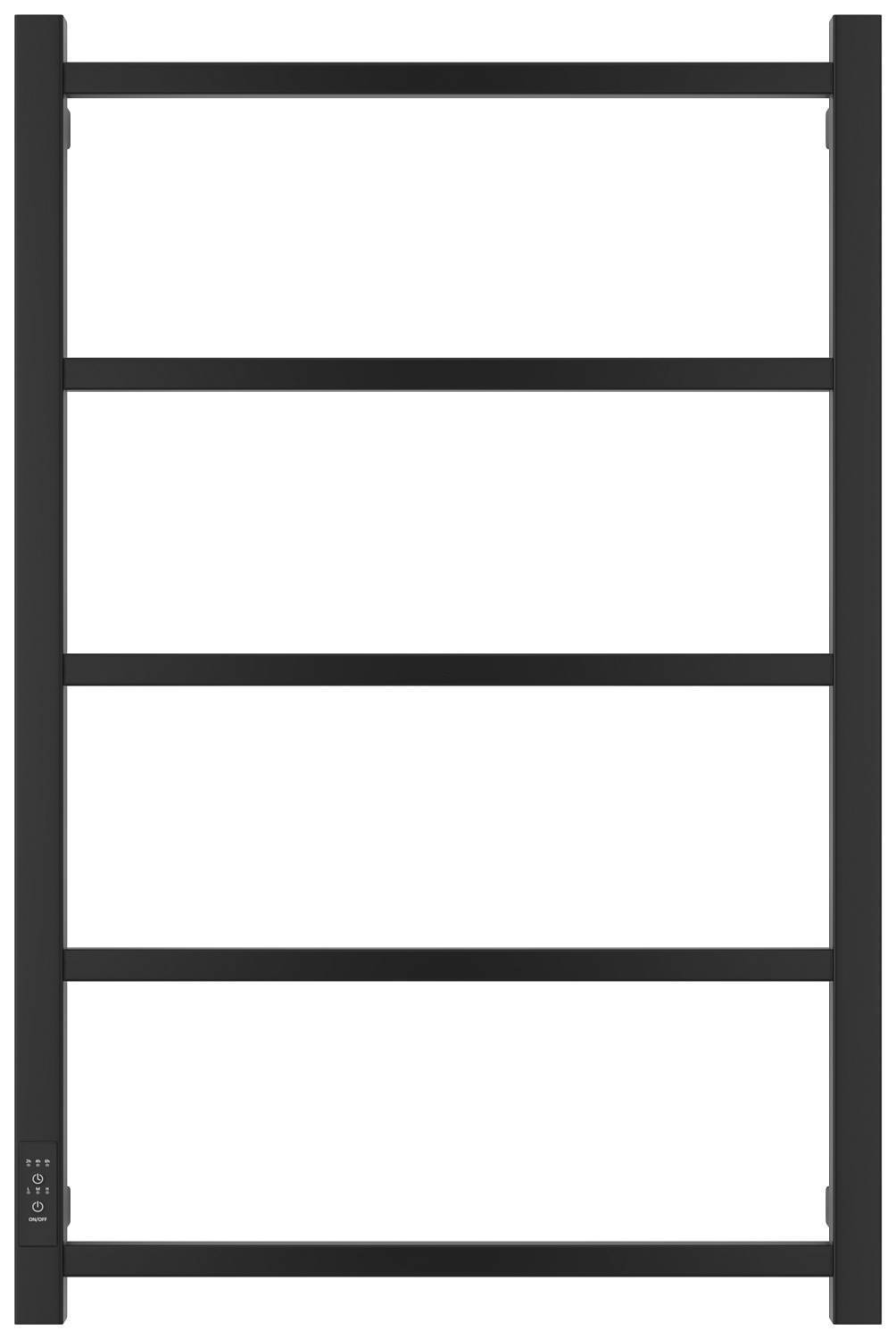 Полотенцесушитель электрический Стилье Формат 26 53x80 см правый черный матовый 31527-8050