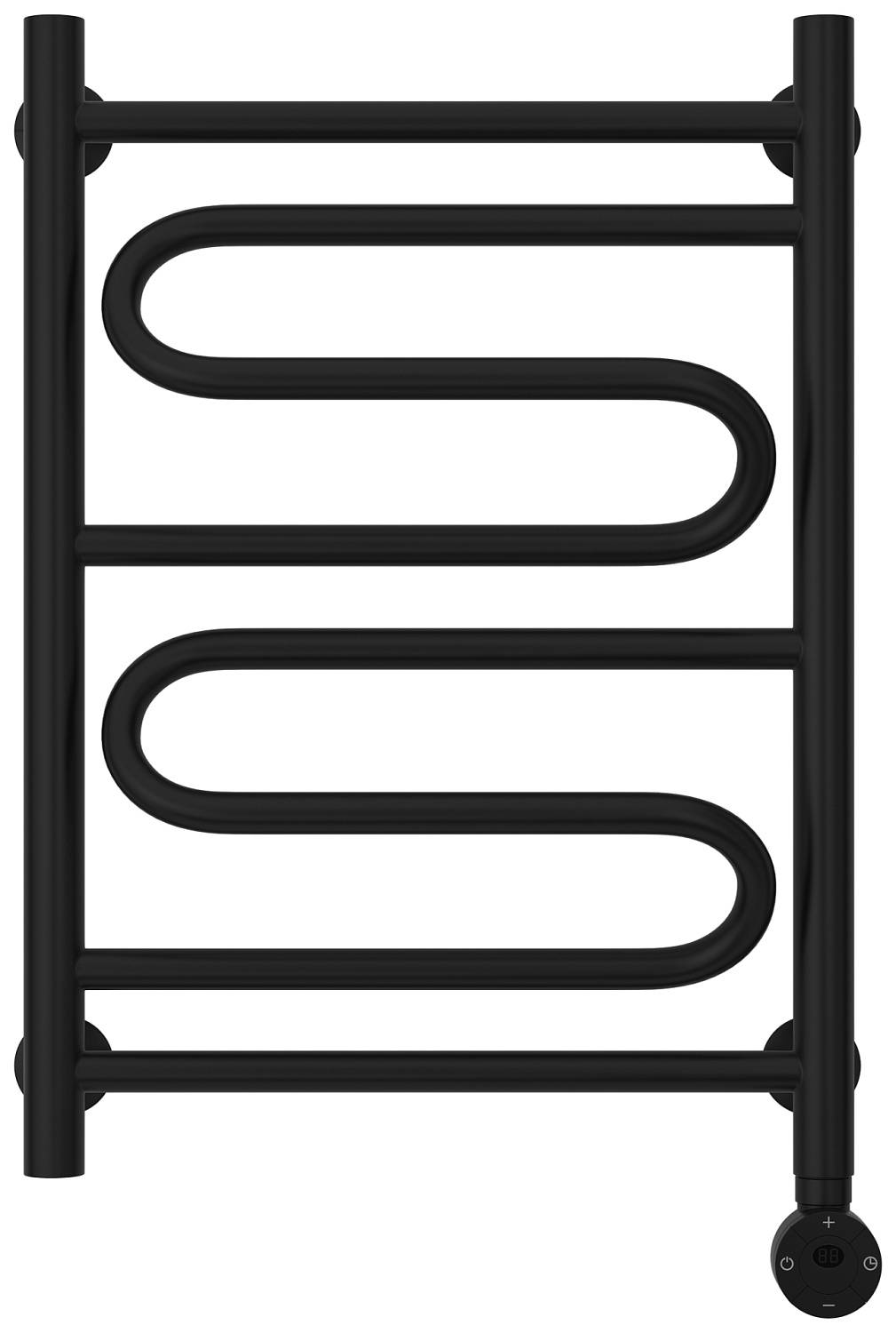 Полотенцесушитель электрический Стилье Формат 22 45.8x66.5 см черный 31522-6040