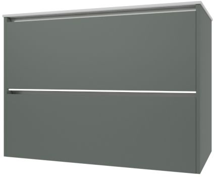 Тумба под раковину Allen Brau Activity 90x46x66.2 см олива/олива 1.34013.CGM