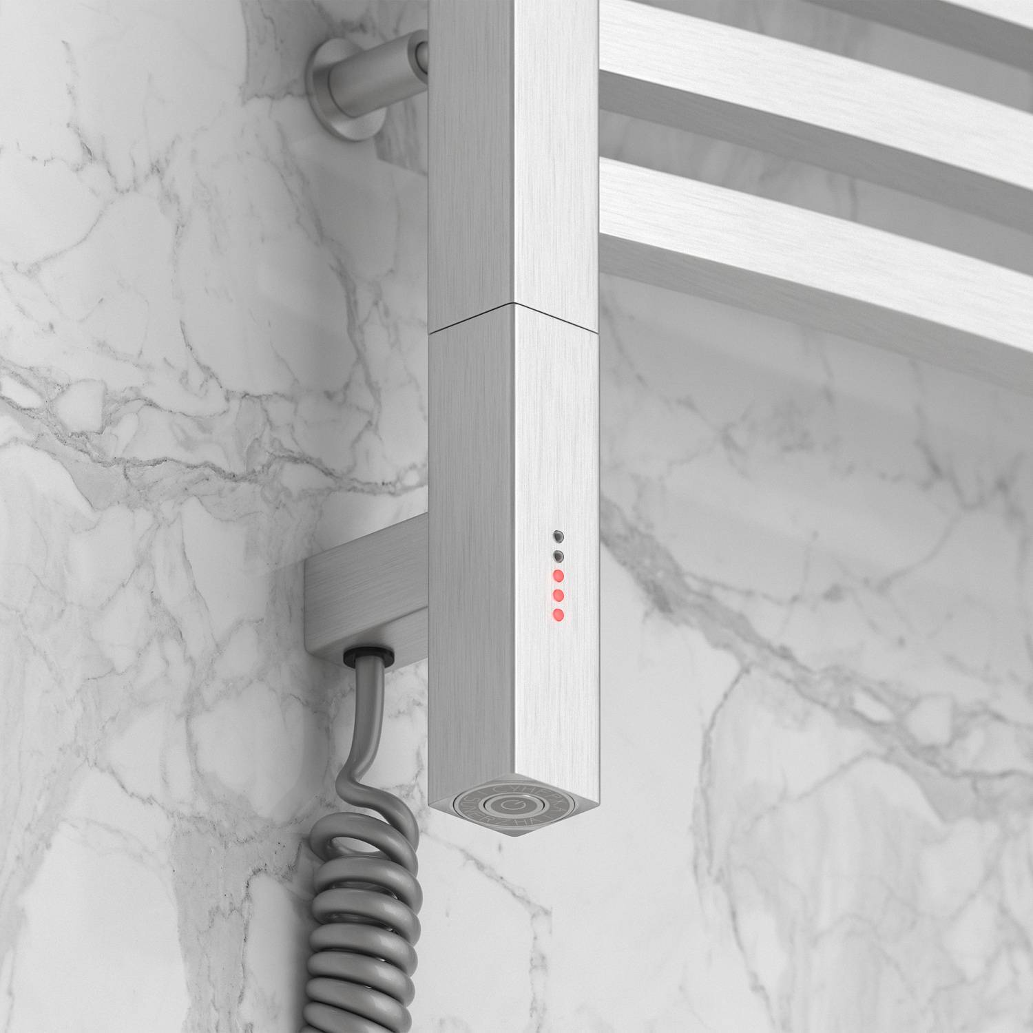 Полотенцесушитель электрический Сунержа Аркус 3.0 530x1120 мм левое подключение сатин 071-5704-1050