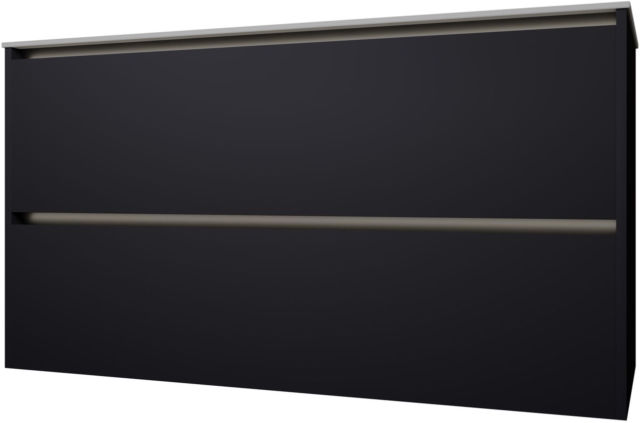 Тумба под раковину Allen Brau Activity 120x46x66,2 см антрацит/олива 1.34015.AM