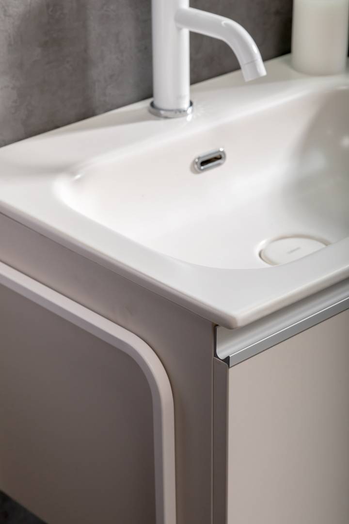 Тумба подвесная Armadi Art Vallessi 60х46х53 см бежевая 837-060-C