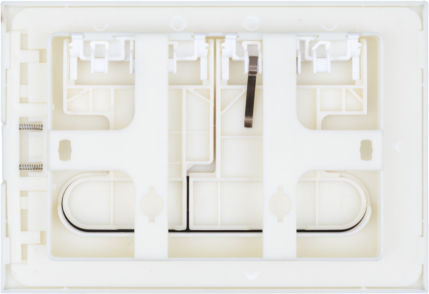 Клавиша смыва Allen Brau Project Color 23.1x15.7 см белый матовый 9.2PR01.21