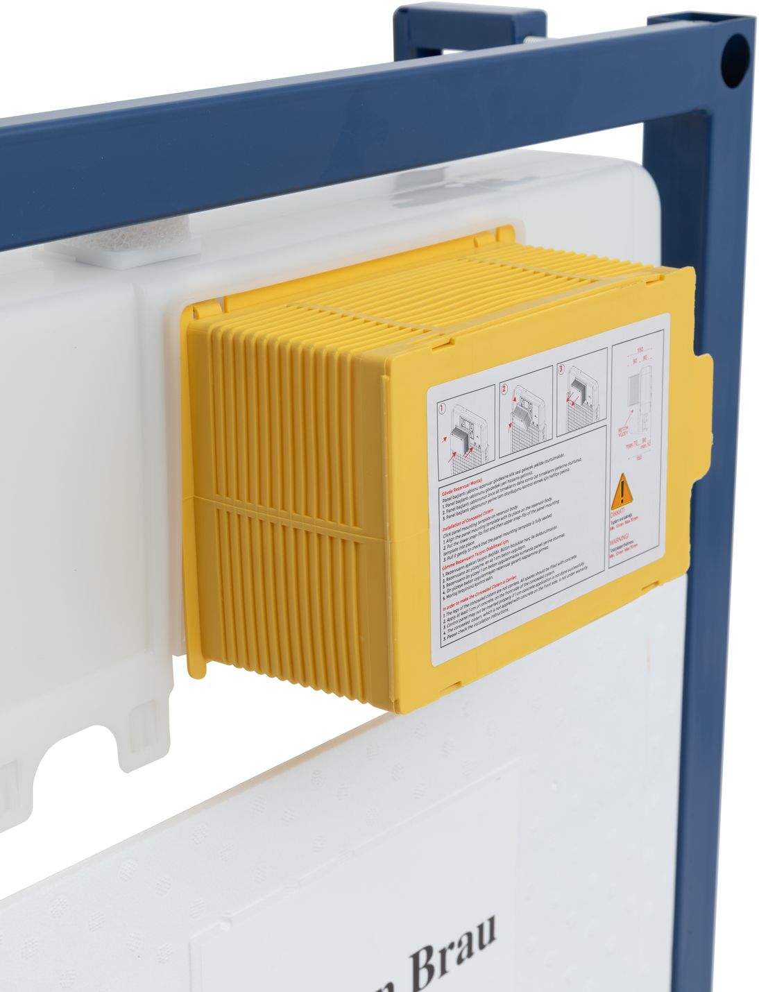 Инсталляция для унитаза Allen Brau Project Color 57.8x23.3x126.33 см синий/белый 9.1PR10.20