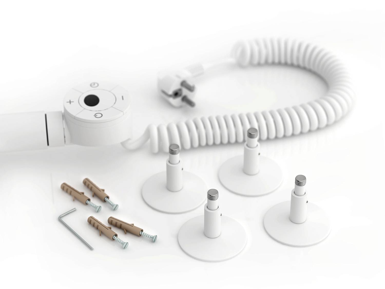 Полотенцесушитель электрический Стилье Формат 12 55.8x86.5 см белый 30512-8050