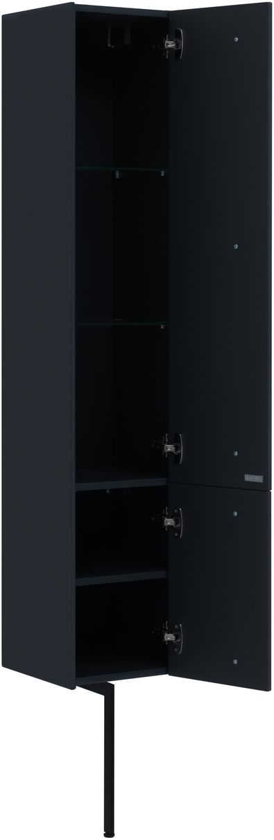 Шкаф-пенал подвесной Allen Brau Reality 30х31х148 см правосторонний антрацит матовый 1.32001.AM