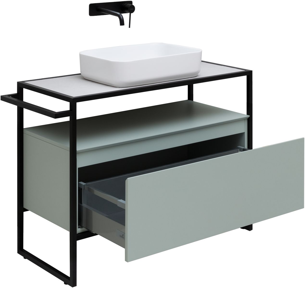 Тумба под раковину Allen Brau Priority 100x45x75 см папирус 1.31003.PWM