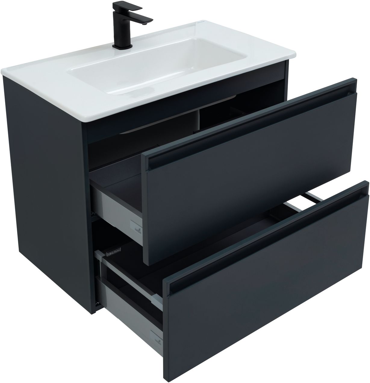 Тумба под раковину Allen Brau Eclipse 80x46x63.4 см антрацит 1.E1002.AM