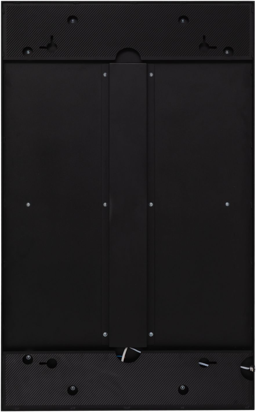 Зеркало подвесное Allen Brau Infinity прямоугольное с подсветкой 60x100 см черный 1.21019.BL