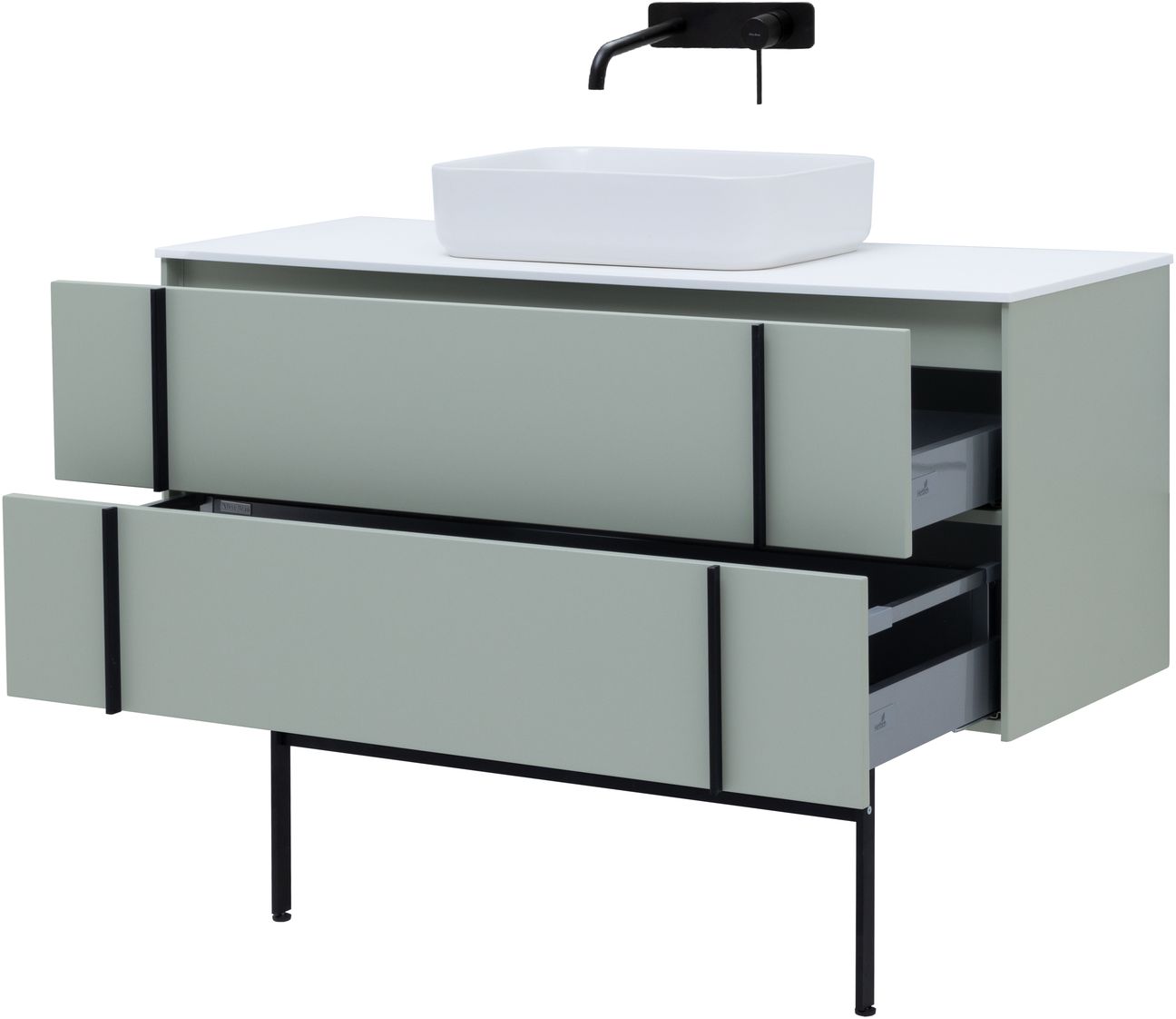 Тумба под раковину Allen Brau Reality 120x46.2x50 см папирус 1.32008.PWM