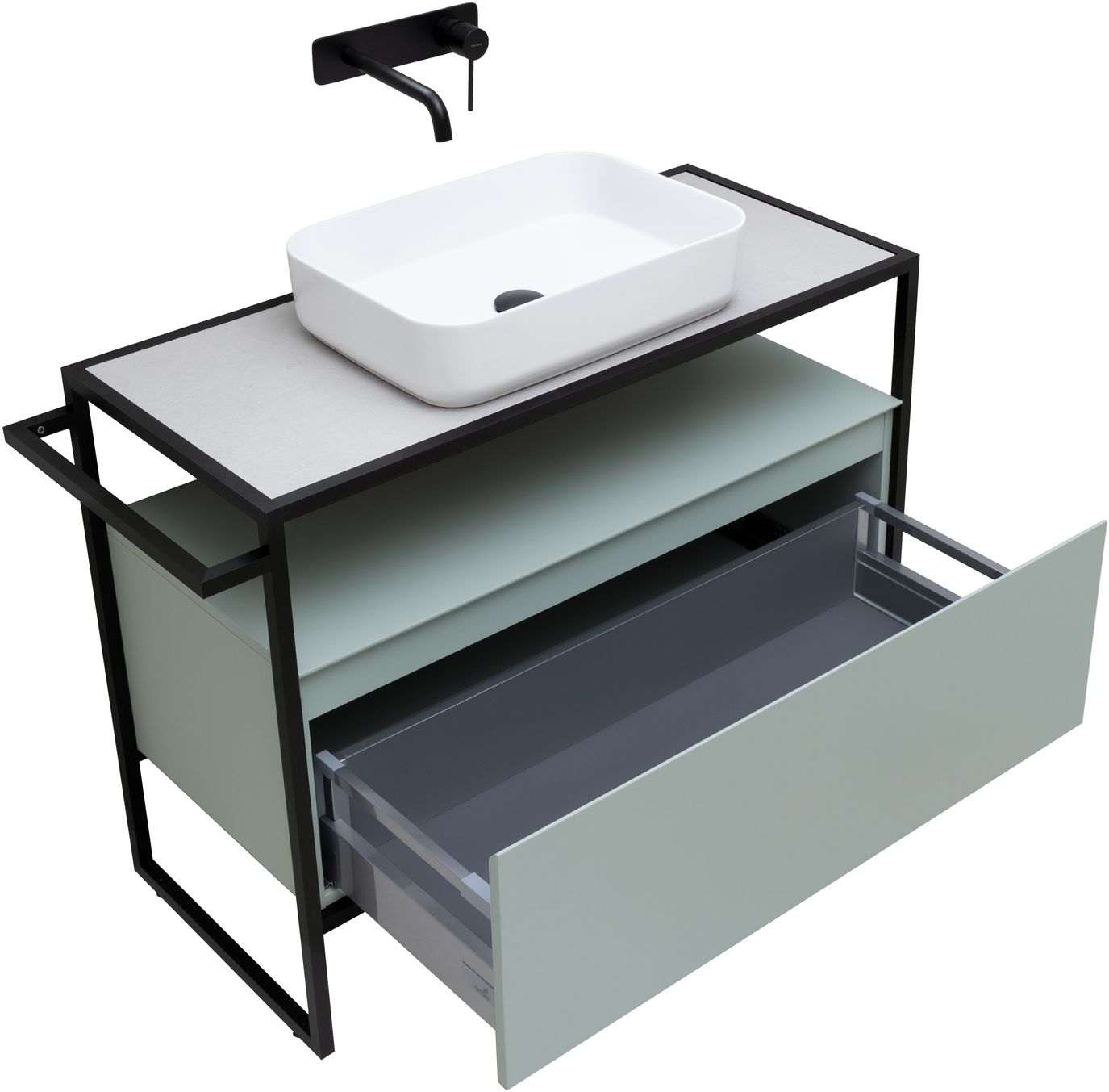 Тумба под раковину Allen Brau Priority 100x45x75 см папирус 1.31003.PWM