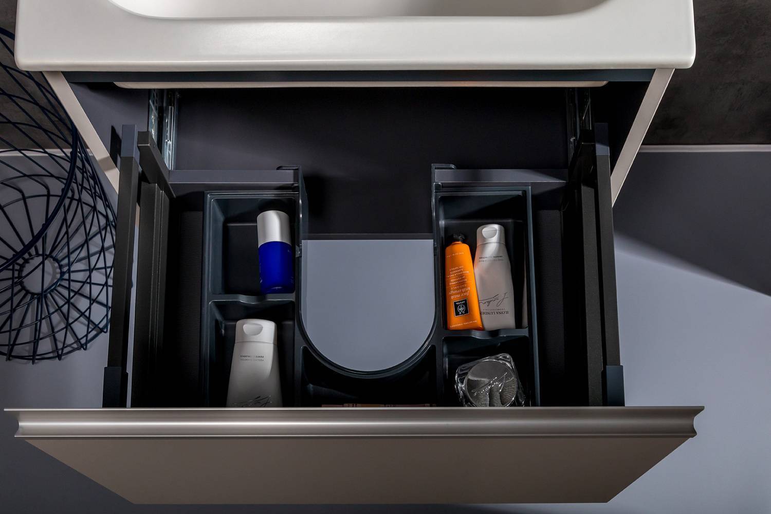 Тумба подвесная Armadi Art Vallessi 60х46х53 см бежевая 837-060-C