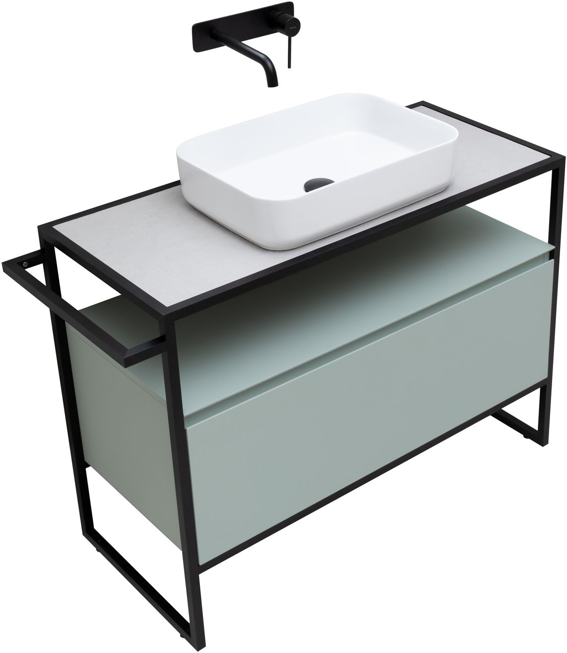 Тумба под раковину Allen Brau Priority 100x45x75 см папирус 1.31003.PWM