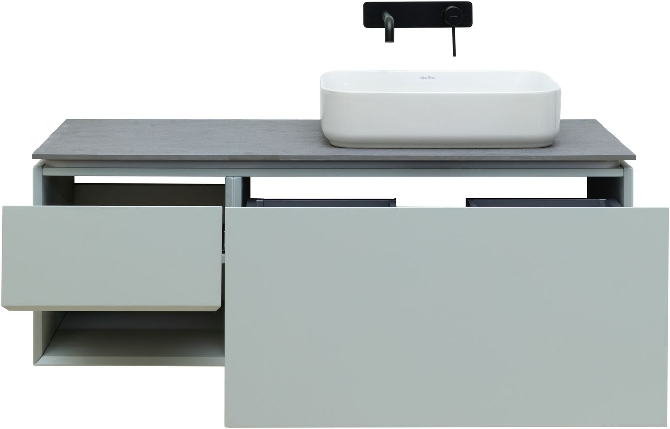 Тумба под раковину Allen Brau Infinity 119.2x45.6x40.8 см папирус 1.21008.PWM