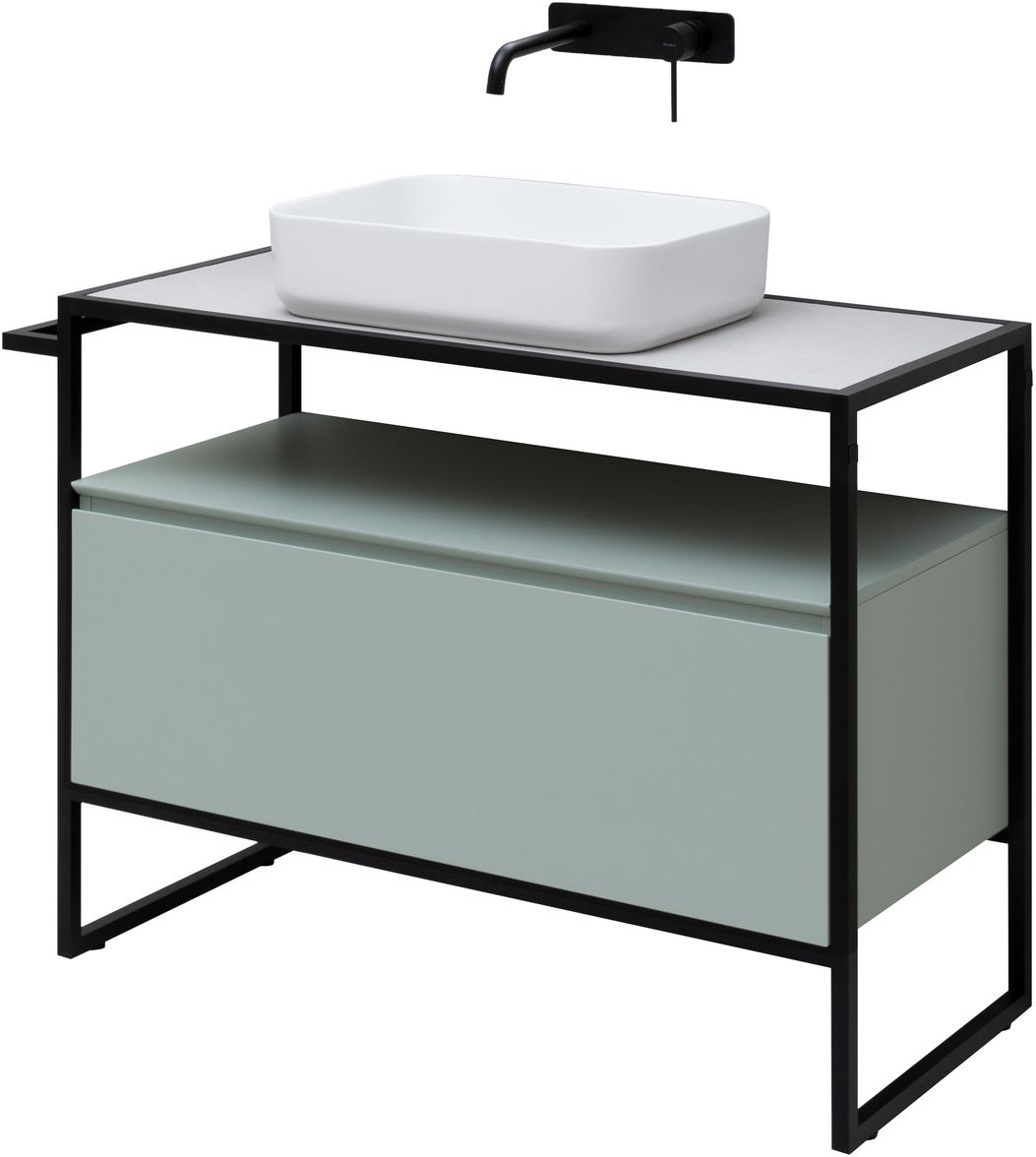 Тумба под раковину Allen Brau Priority 100x45x75 см папирус 1.31003.PWM