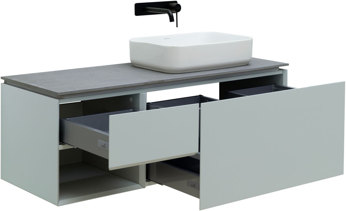 Тумба под раковину Allen Brau Infinity 119.2x45.6x40.8 см папирус 1.21008.PWM