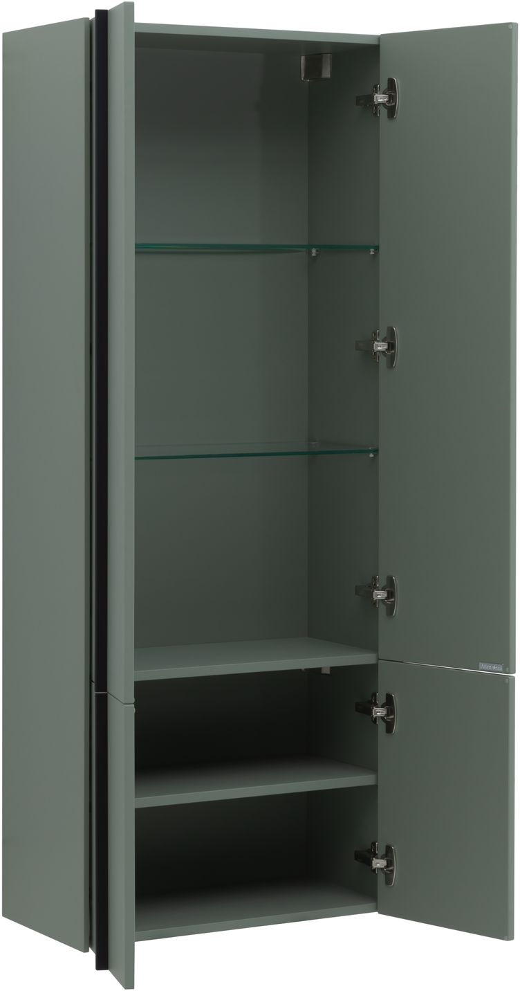 Шкаф-пенал подвесной Allen Brau Reality 60x31x148 см с 2 ножками олива матовый 1.32003.CGM