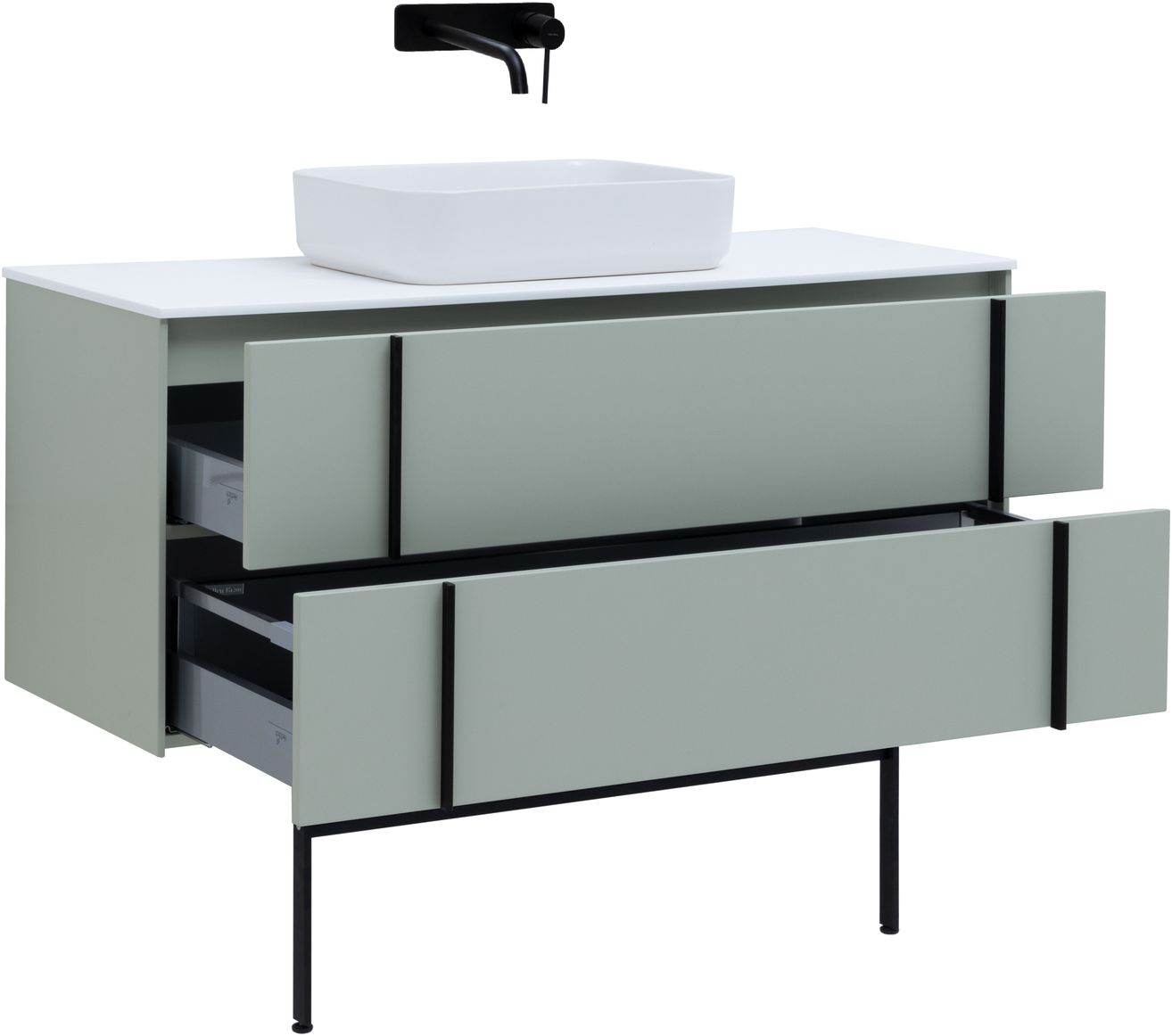 Тумба под раковину Allen Brau Reality 120x46.2x50 см папирус 1.32008.PWM