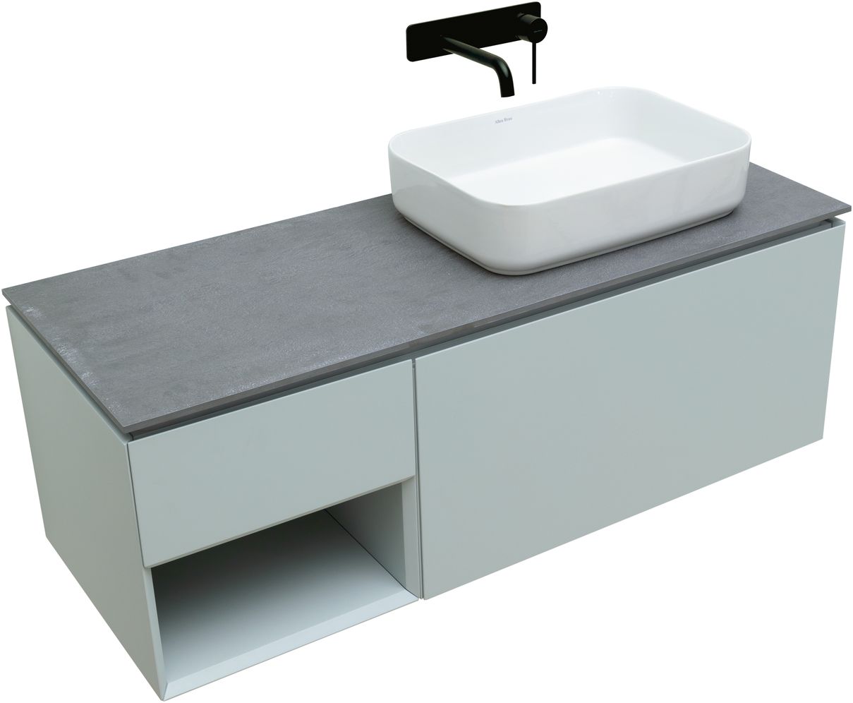 Тумба под раковину Allen Brau Infinity 119.2x45.6x40.8 см папирус 1.21008.PWM