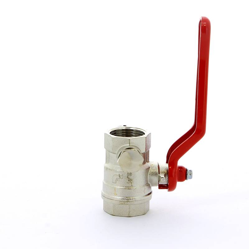 Кран шаровой Itap Ideal ВВ с заглушкой и дренажным вентилем рычаг 3/4 1150034