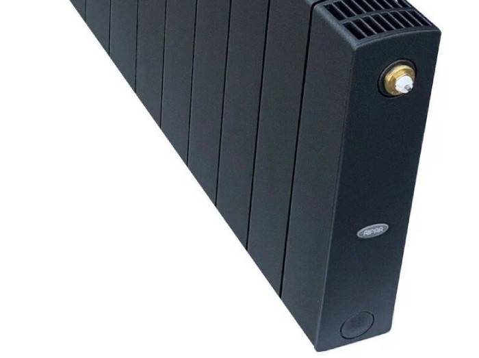 Радиатор биметаллический RIFAR SUPReMO 500 6 секций боковое подключение антрацит 11472