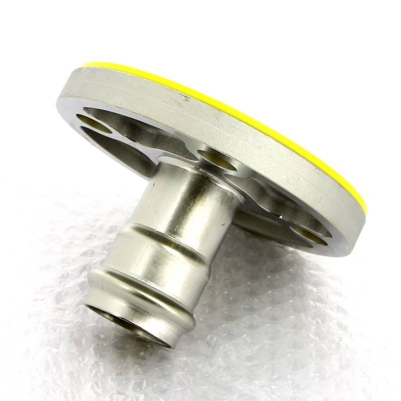 Переход фланец-пресс Viega Sanpress Inox DN40 42 мм нержавеющая сталь 593346