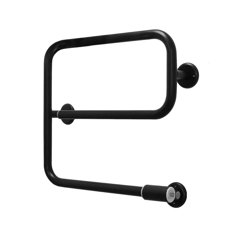 Полотенцесушитель электрический Energy E G1 черный матовый EETR00EG100000R905M RAL 9005