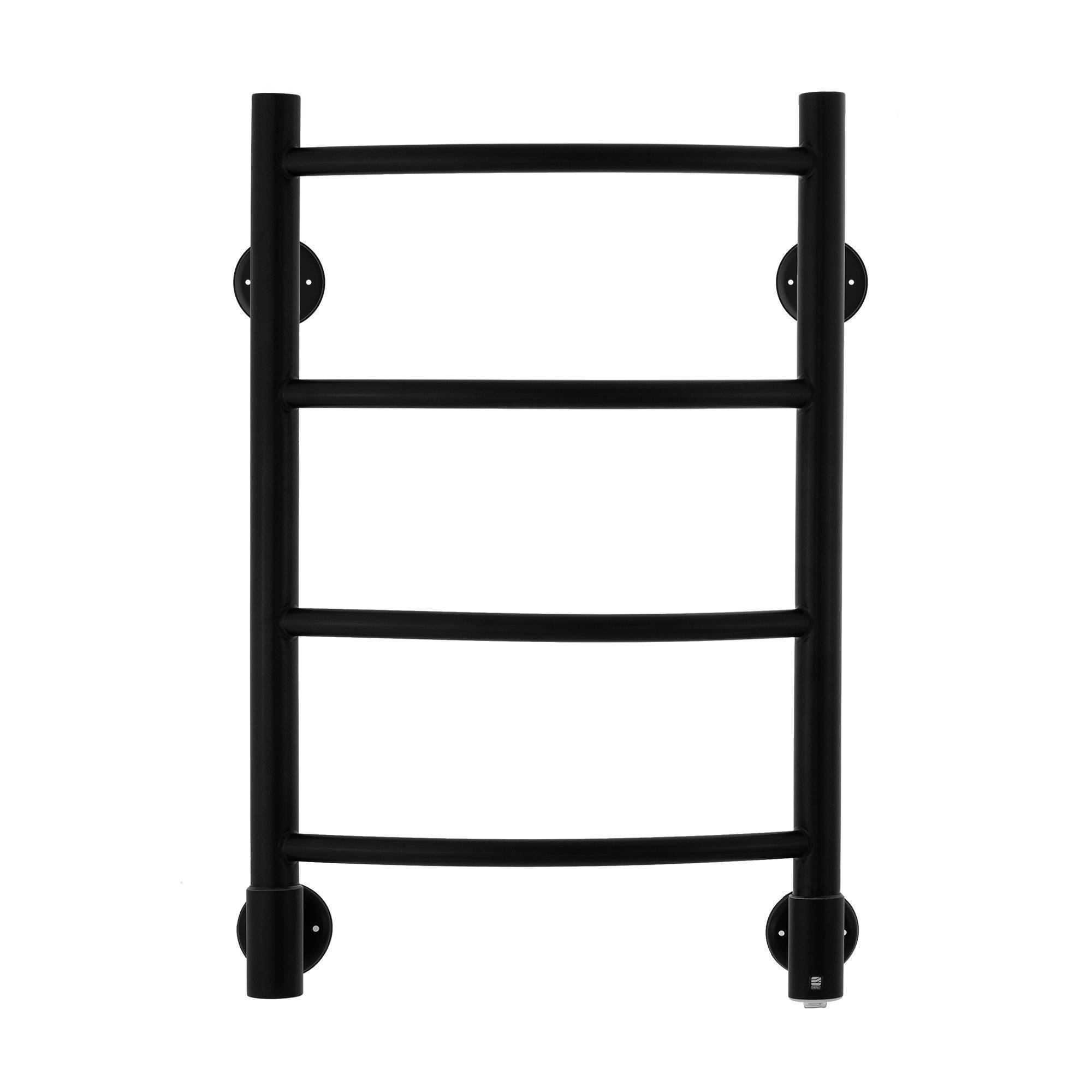 Полотенцесушитель электрический Energy H 600x400 мм черный матовый EETR0000H06040R905M RAL 9005