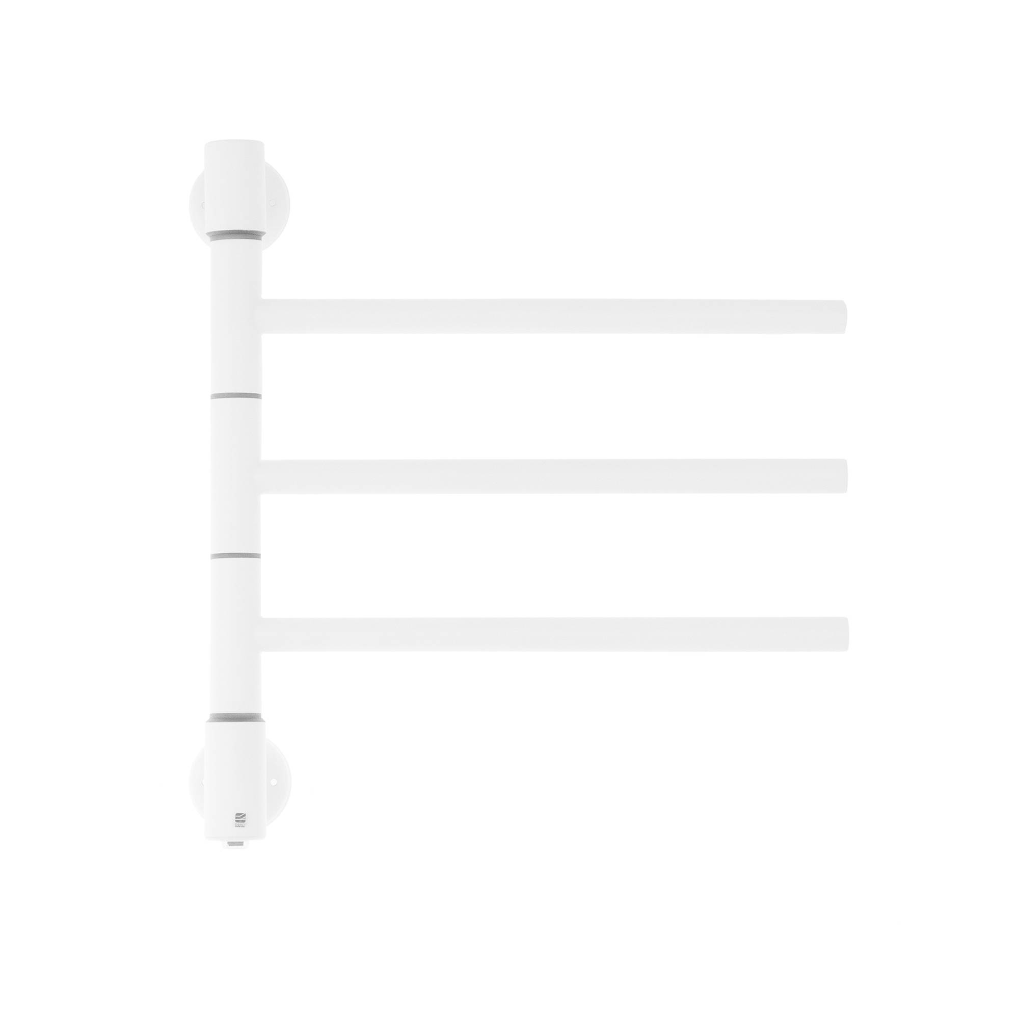 Полотенцесушитель электрический Energy I chrome G3K RAL 9003 EETR00IG3K0000R903M