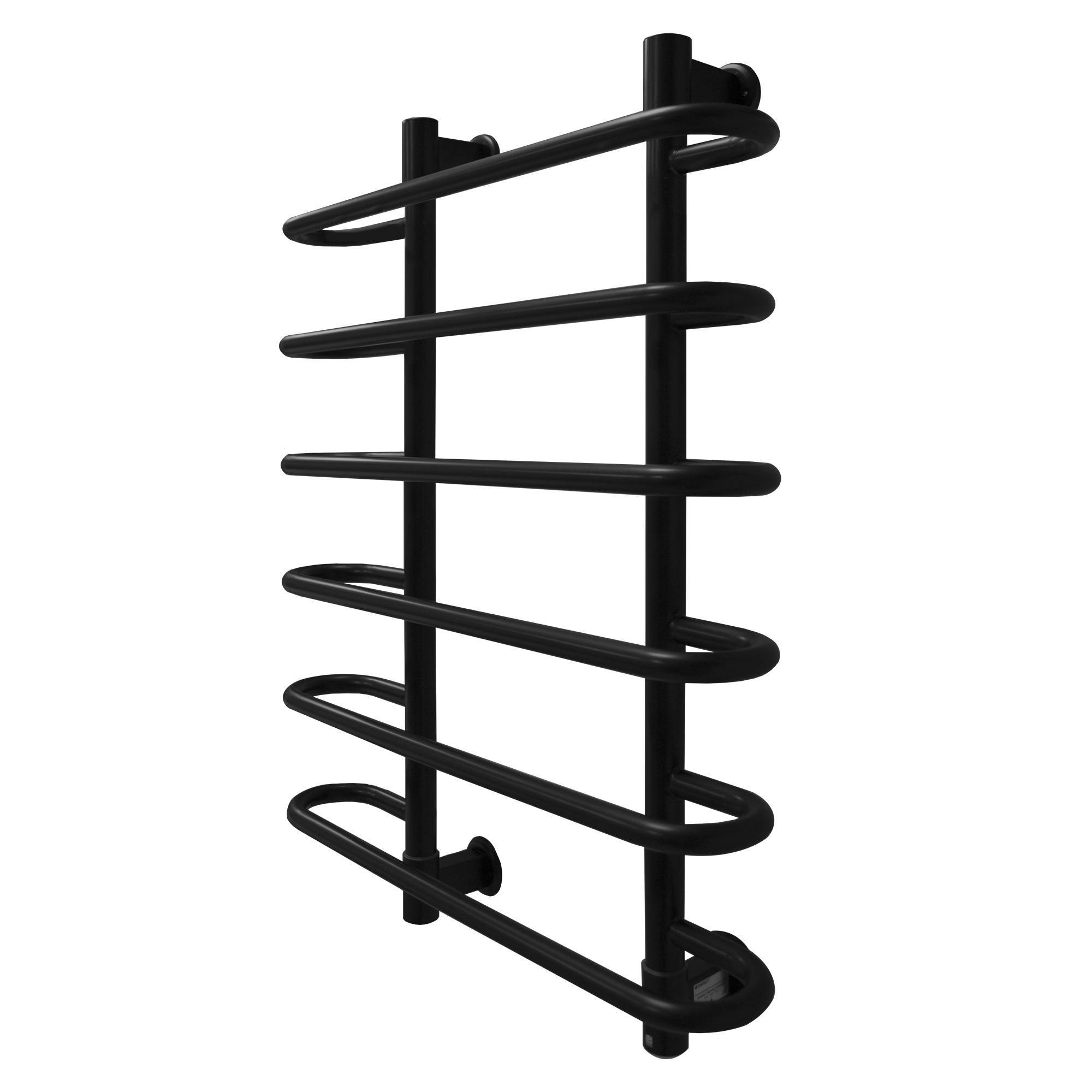 Полотенцесушитель электрический Energy Nova2 850x600 мм черный матовый RAL 9005 EETR0NOVA28560R905M