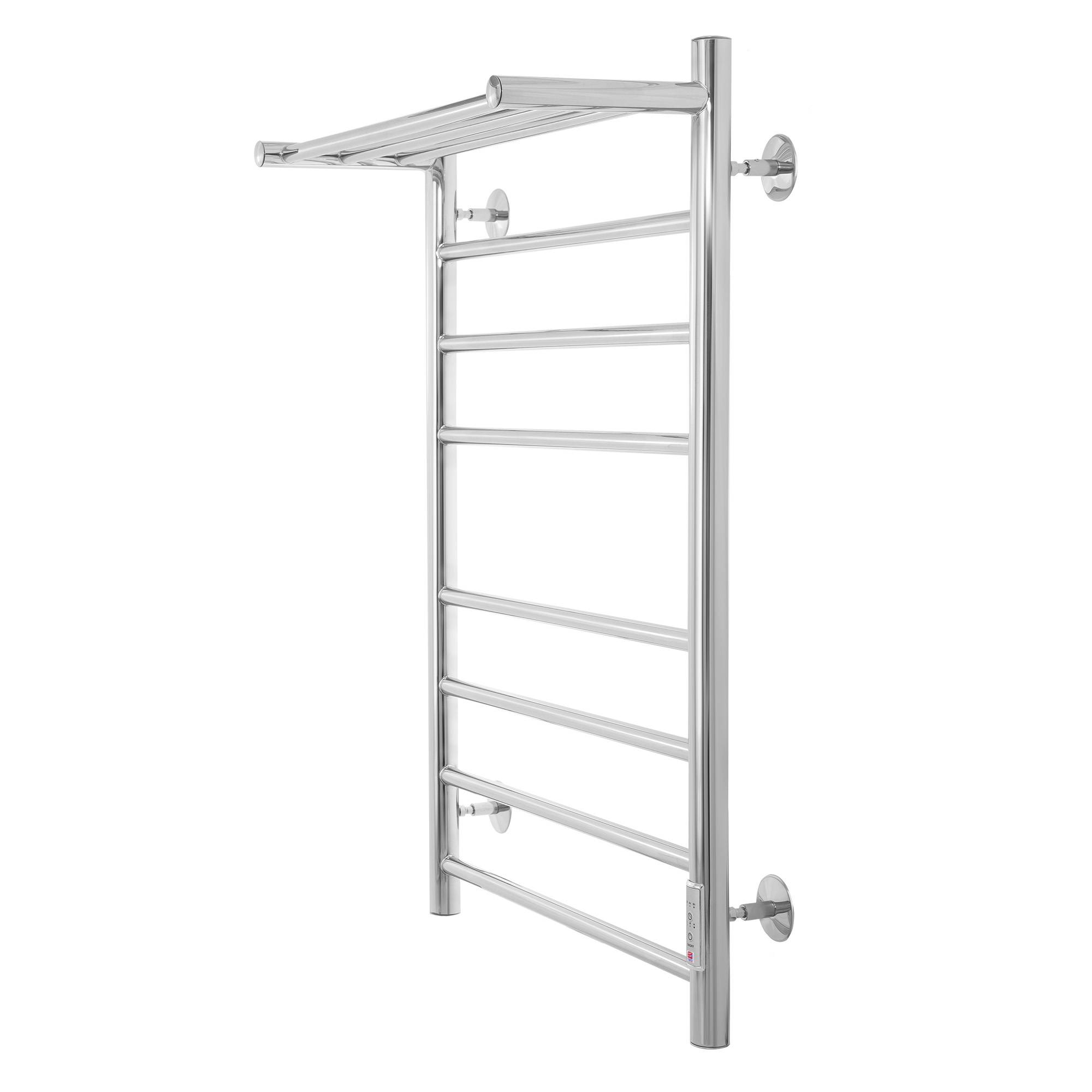 Полотенцесушитель электрический Energy Round Modus 800x500 мм с таймером и полкой EETRROUNDM805000000