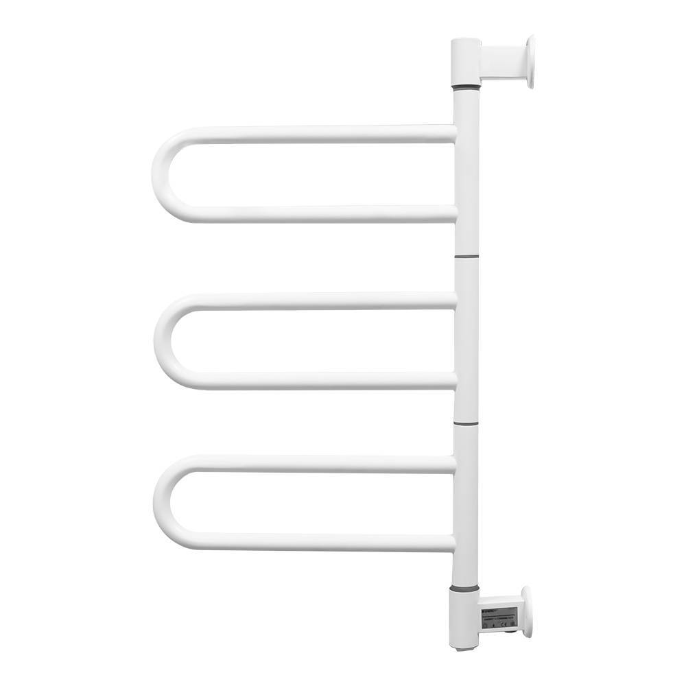Полотенцесушитель электрический Energy U chrome G3K белый матовый RAL 9003 EETR0UG3K00000R903M