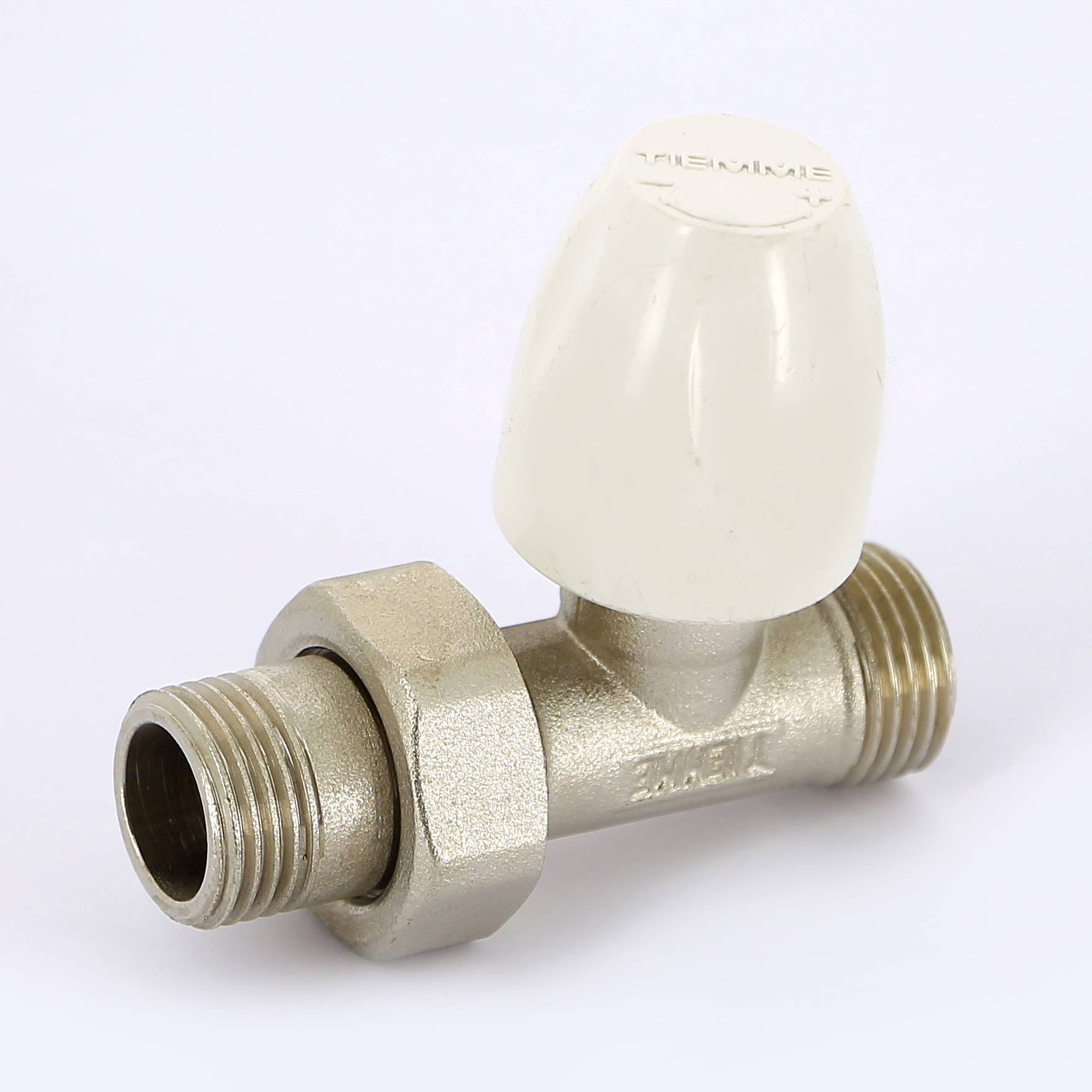 Вентиль радиаторный ручной прямой TIEMME 1/2х1/2 EK 3320028